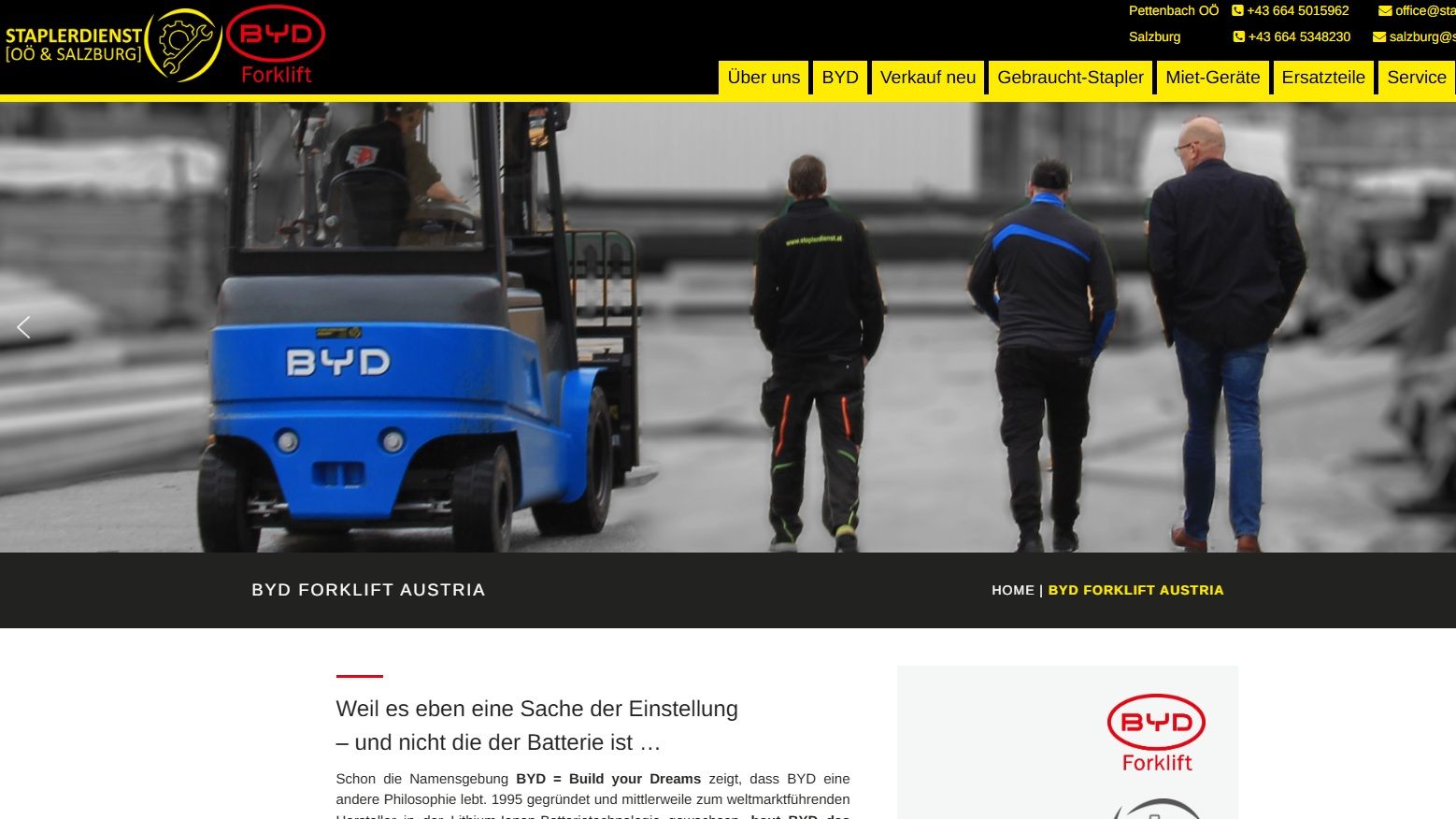 Staplerdienst Andreas Platzer